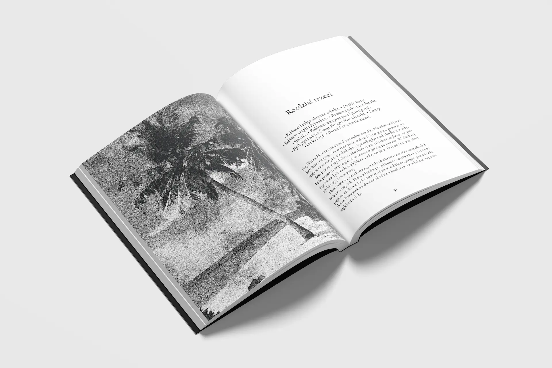 robinson-crusoe-uklad-graficzny-stron-palmy Projekt rozkładówki z grafiką palm
